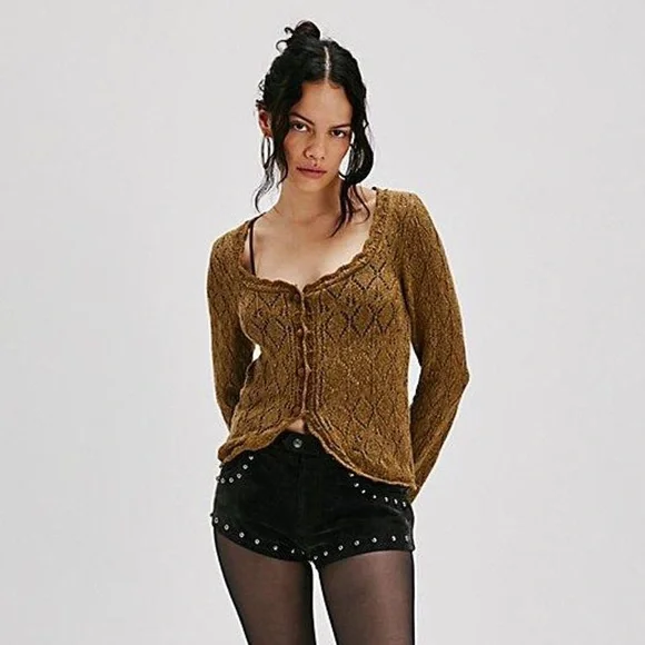 Free People Adelene Cardigan - Picture 1 of 13